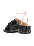 studded buckle sandals