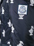 printed padded blazer 