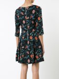 floral print flared dress