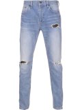 distressed skinny jeans