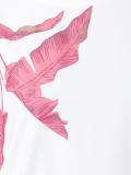 plant print T-shirt 