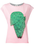 front panel cactus print top