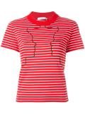 embroidered striped T-shirt 