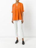 slim-fit trousers