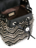 bucket style backpack