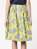 circle printed skirt