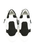 zipped mid-top sneakers