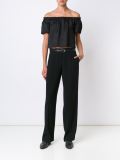 off shoulder cropped top