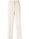 straight-leg trousers 