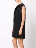 ruffled collar dress