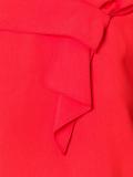 ruffled boxy blouse