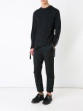 zip cuff T-shirt 