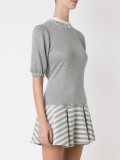 embelished knitted dress
