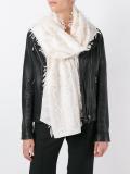 frayed scarf