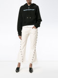 Capri buttoned jeans