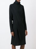 turtle neck jumper dress
