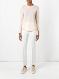 straight leg trousers