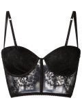 'Jamais Le Premier Soir' demi bustier