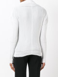 wide collar cardigan