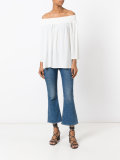 off-shoulders blouse