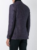 woven single breasted blazer