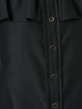 ruffled fitted blouse