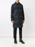 striped trench coat 