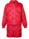 'Against' quilted bomber jacket