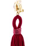 tassel clip-on earrings