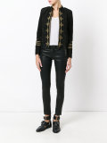 military style blazer