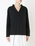 lace layered blouse