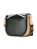 keyhole lock shoulder bag