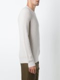 ribbed crew neck sweater