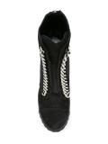 chain trim boots