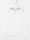 teddy print top