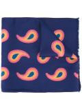 paisley print scarf