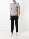 embroidered logo polo shirt 