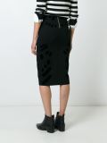 Tribal Markings flock skirt 