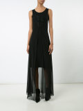 sheer maxi dress