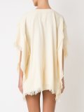 bouclé poncho