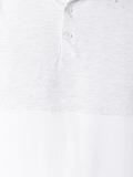 two-tone polo shirt