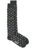 scooter intarsia socks