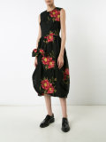 sleeveless floral dress