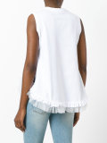 frill trim top