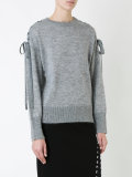 lace-up jumper 