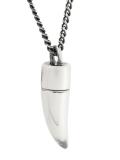 tooth pendant necklace