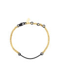 mini cuff link bracelet