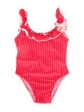 dotted swimsuit 