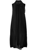 sheer sleeveless waistcoat