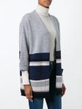 loose-fit knit poncho